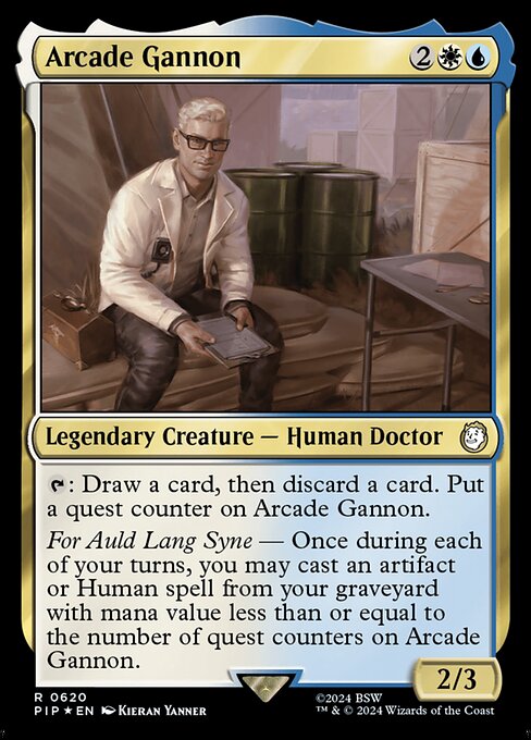 Arcade Gannon | PIP #620 | Surge Foil | English, catalog image
