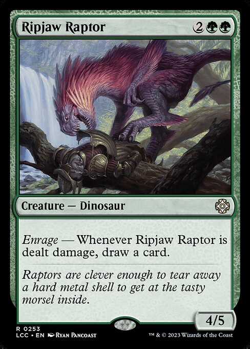 Ripjaw Raptor, LCC #253, English, catalog image