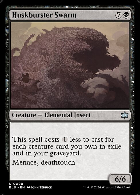 Huskburster Swarm | BLB #98 | Foil | English, catalog image