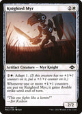 Knighted Myr | MH2 #17 | Nonfoil | English, catalog image