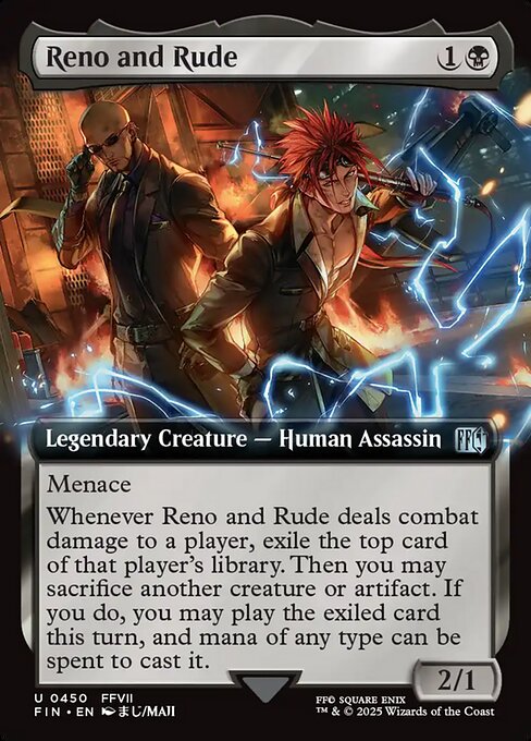 Reno and Rude, FIN #450, English, catalog image
