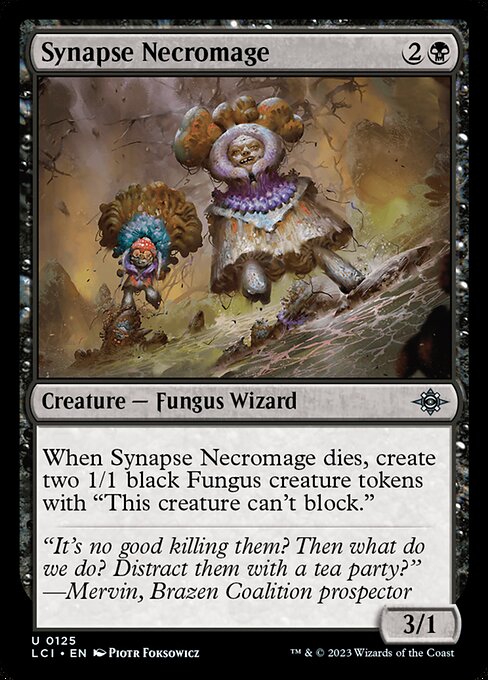 Synapse Necromage | LCI #125 | Nonfoil | English, catalog image