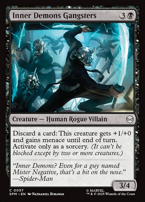 Inner Demons Gangsters | SPM #57 | Foil | English, catalog image