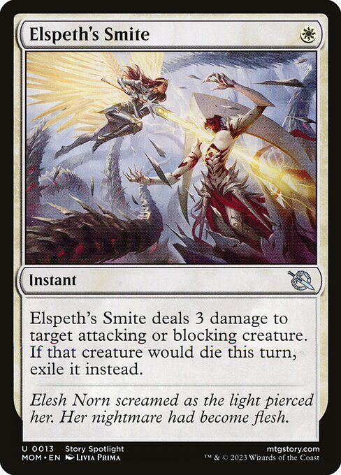Elspeth's Smite | MOM #13 | Nonfoil | English, catalog image