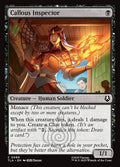 Callous Inspector | TLA #89 | Nonfoil | English, catalog image