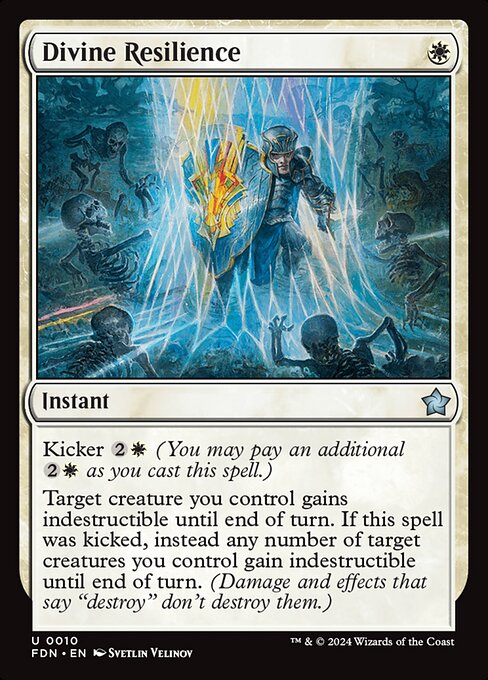 Divine Resilience | FDN #10 | Foil | English, catalog image
