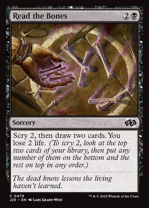 Read the Bones | J25 #479 | Nonfoil | English, catalog image