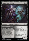 Conceited Witch // Price of Beauty | WOE #84 | Nonfoil | English, catalog image