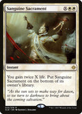 Sanguine Sacrament | XLN #33 | Nonfoil | English, catalog image