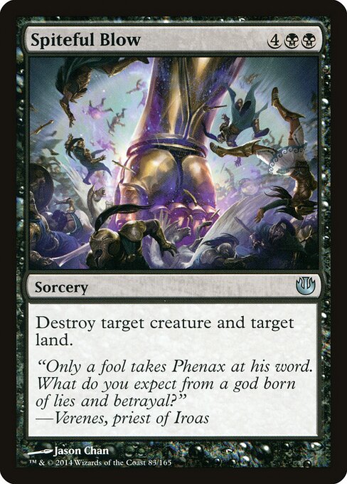 Spiteful Blow | JOU #83 | Foil | English, catalog image