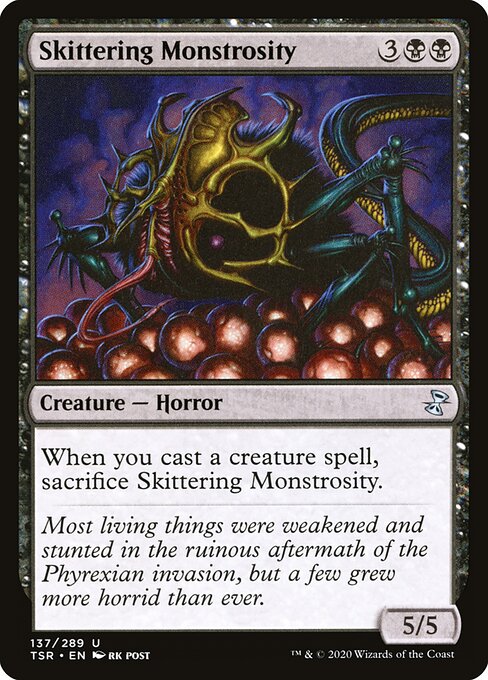 Skittering Monstrosity | TSR #137 | Nonfoil | English, catalog image