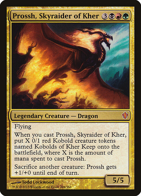 Prossh, Skyraider of Kher, C13 #204, English, catalog image