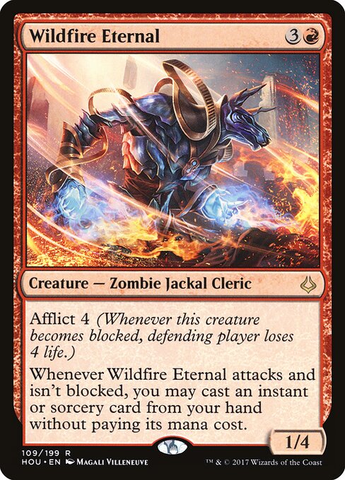 Wildfire Eternal, HOU #109, English, catalog image