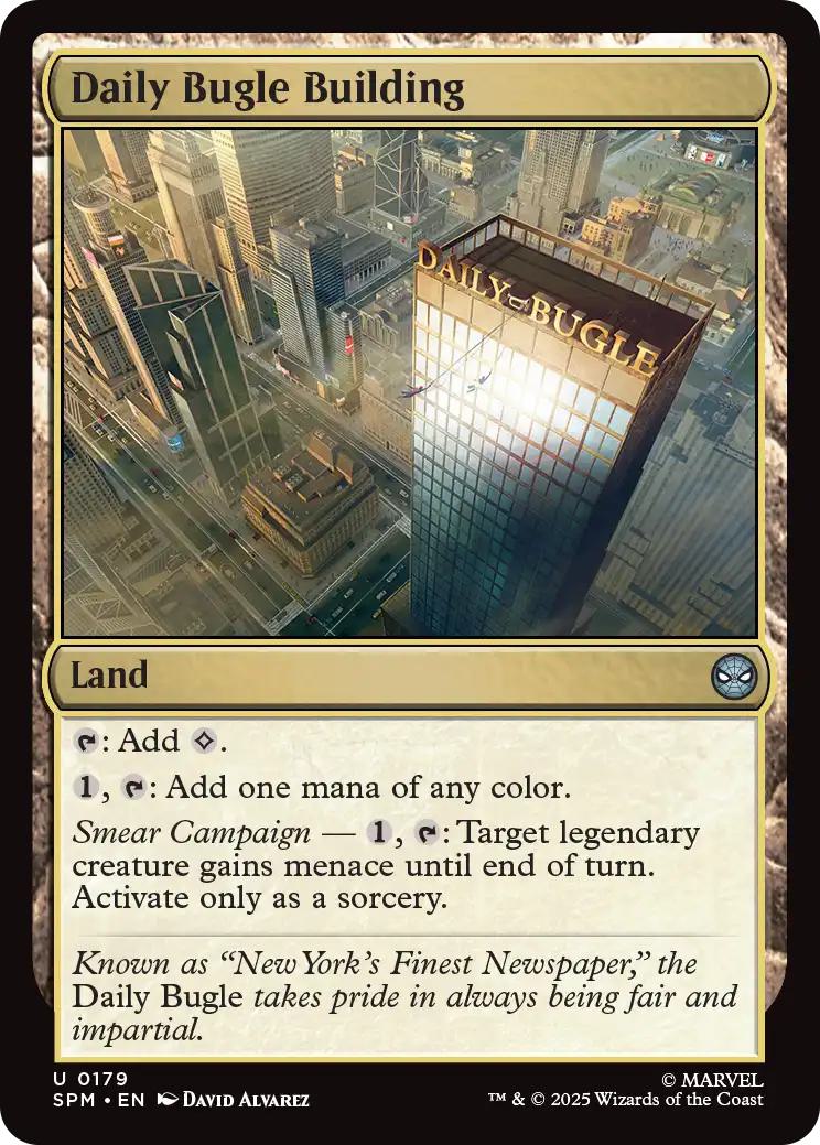 Daily Bugle Building | SPM #179 | Nonfoil | English