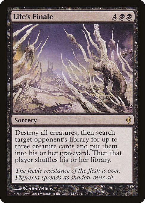 Life's Finale, NPH #65, English, catalog image